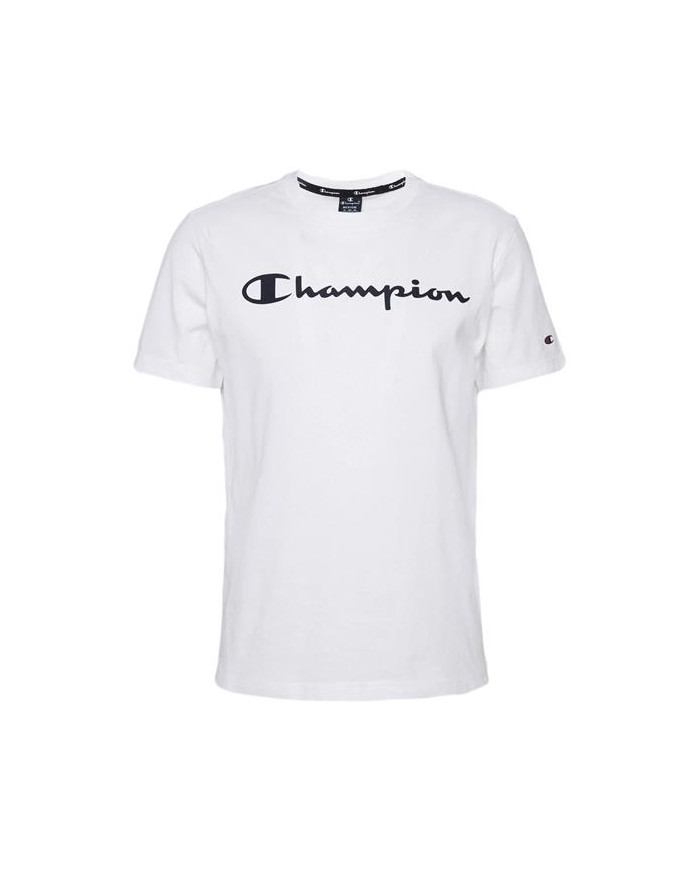 Champion Dziecięcy T-shirt Crewneck T-shirt 404541WW001 Biały | Sklep Monotox