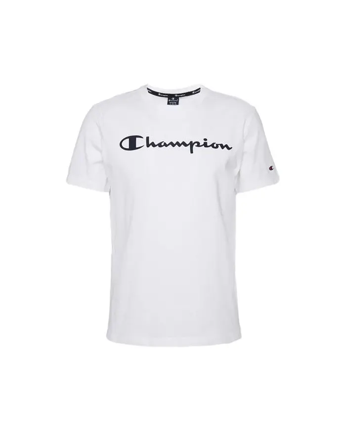 Champion Dziecięcy T-shirt Crewneck T-shirt 404541WW001 Biały | Sklep Monotox