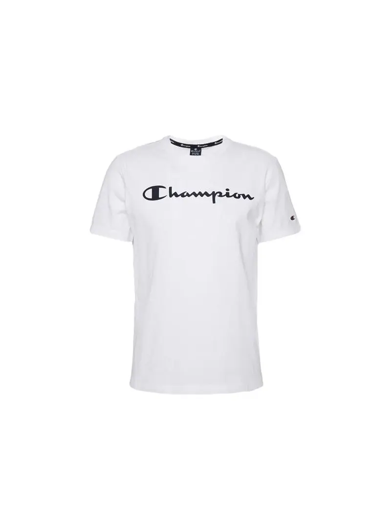 Champion Dziecięcy T-shirt Crewneck T-shirt 404541WW001 Biały | Sklep Monotox