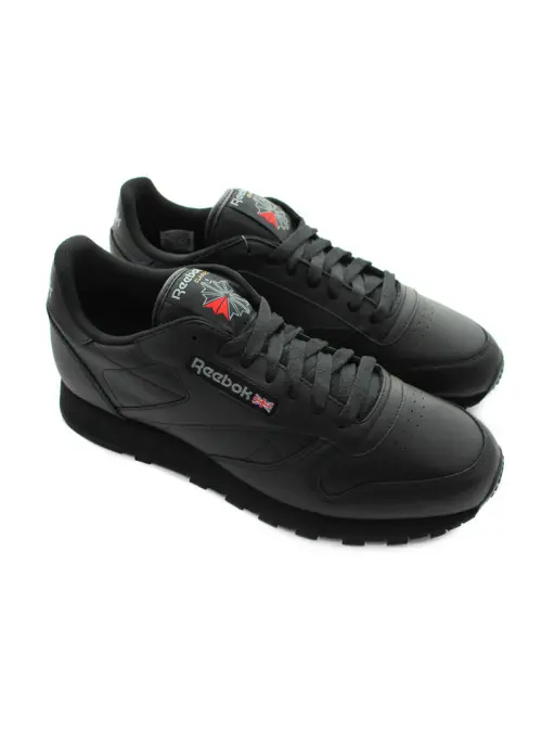 Reebok Dziecięce Sneakersy Classic Leather 50149 Czarny | Sklep Monotox
