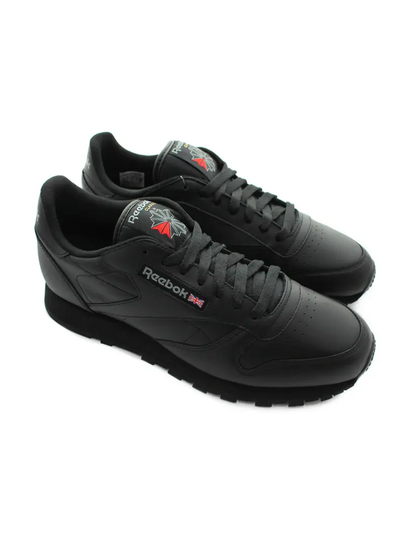 Reebok Dziecięce Sneakersy Classic Leather 50149 Czarny | Sklep Monotox