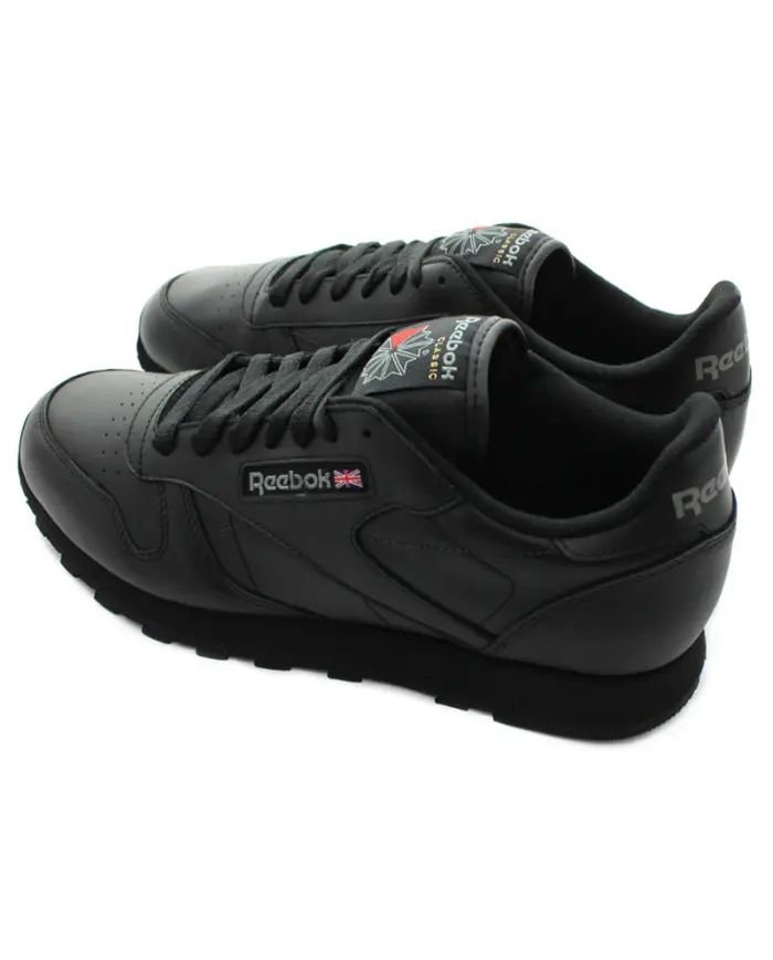 Reebok Dziecięce Sneakersy Classic Leather 50149 Czarny | Sklep Monotox