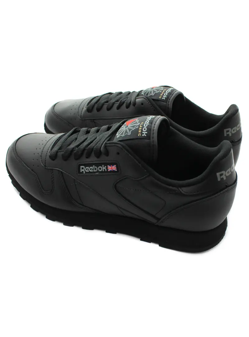 Reebok Dziecięce Sneakersy Classic Leather 50149 Czarny | Sklep Monotox