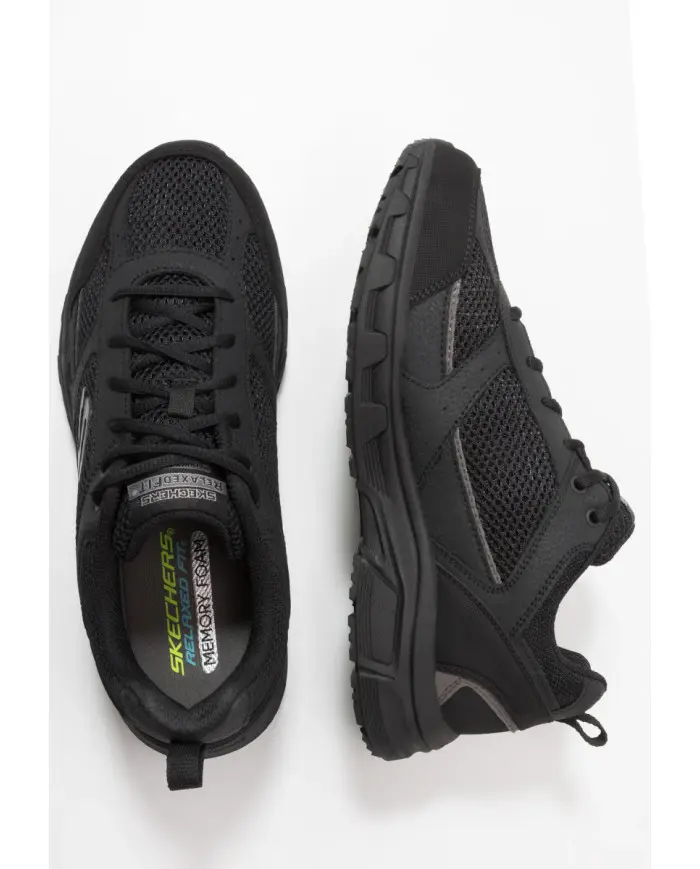 Skechers Męskie Sneakersy Oak Canyon Verketta 51898BBK Czarny | Sklep Monotox