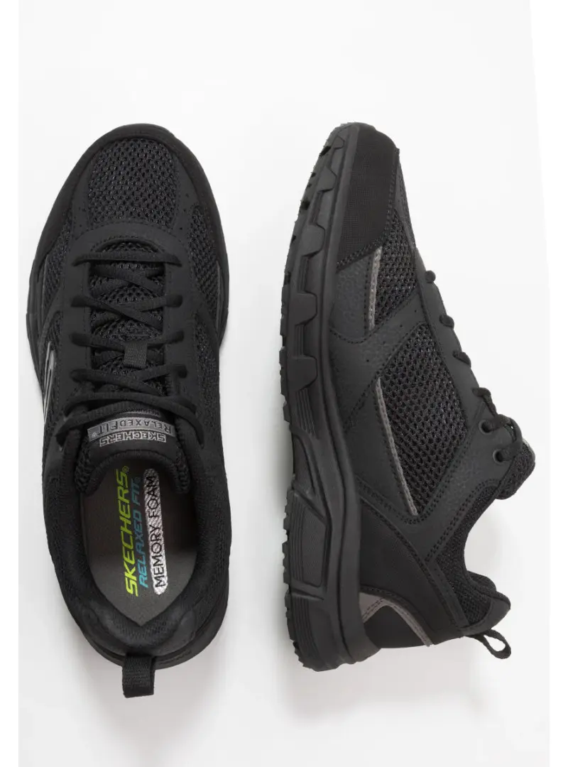 Skechers Męskie Sneakersy Oak Canyon Verketta 51898BBK Czarny | Sklep Monotox
