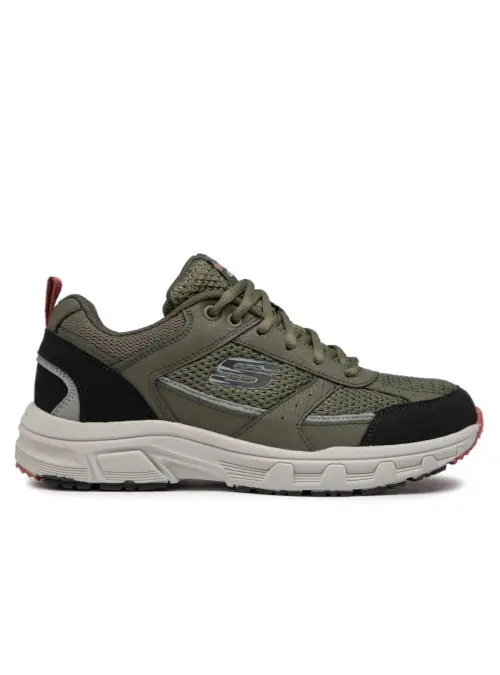 Skechers Męskie Sneakersy Oak Canyon Verketta 51898OLBK Zielony | Sklep Monotox