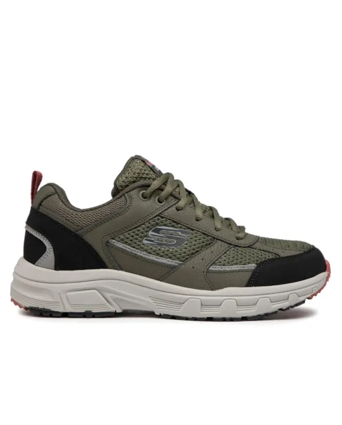 Skechers Męskie Sneakersy Oak Canyon Verketta 51898OLBK Zielony | Sklep Monotox
