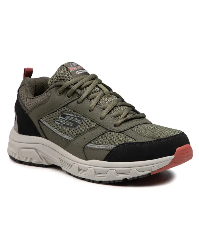 Skechers Męskie Sneakersy Oak Canyon Verketta 51898OLBK Zielony | Sklep Monotox