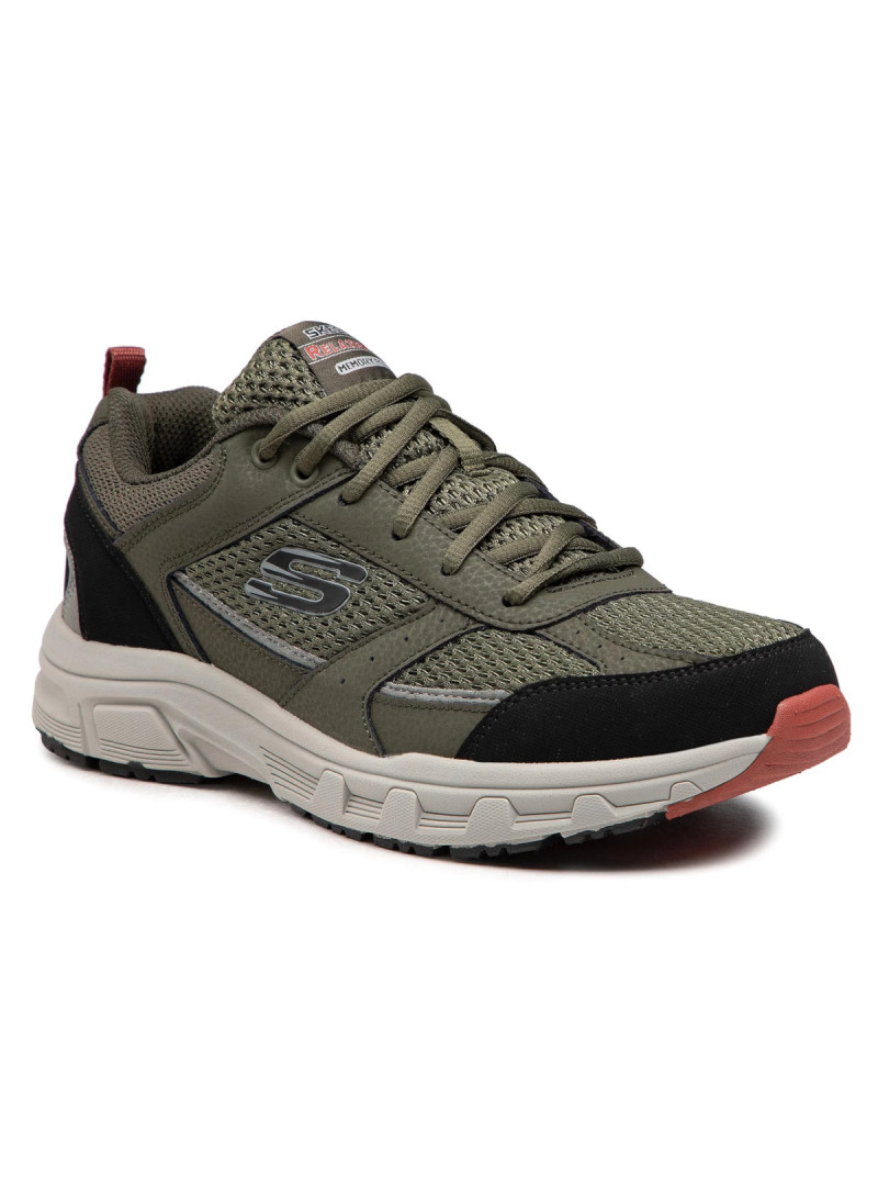 Skechers Męskie Sneakersy Oak Canyon Verketta 51898OLBK Zielony | Sklep Monotox