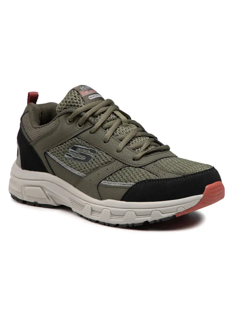 Skechers Męskie Sneakersy Oak Canyon Verketta 51898OLBK Zielony | Sklep Monotox