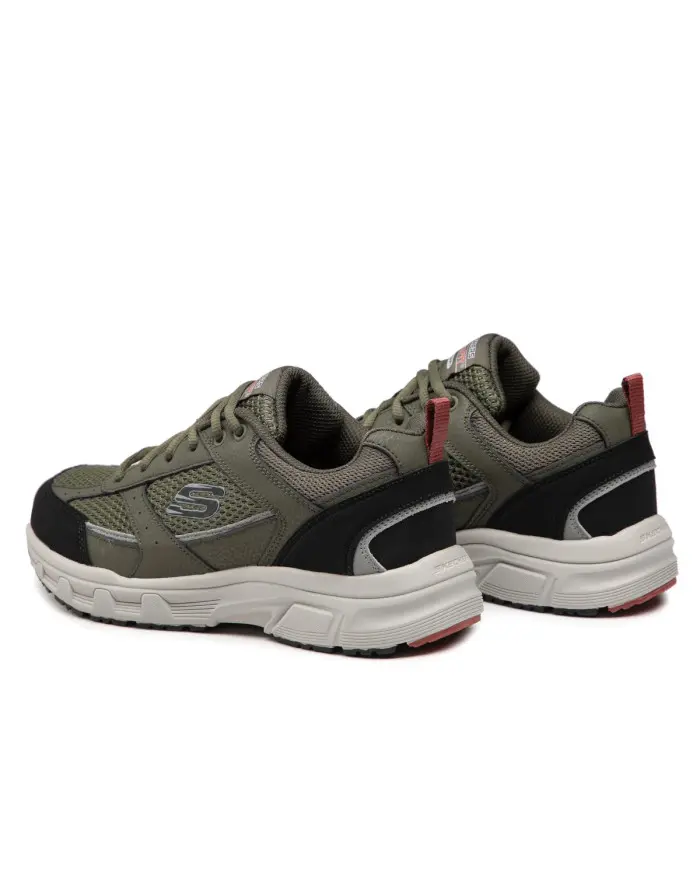 Skechers Męskie Sneakersy Oak Canyon Verketta 51898OLBK Zielony | Sklep Monotox