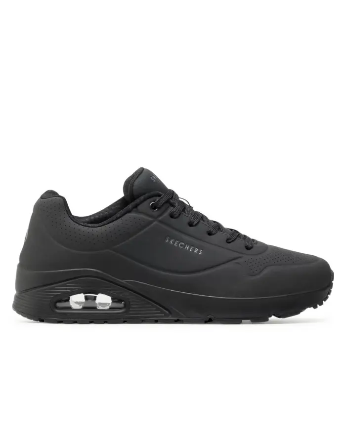 Skechers Męskie Sneakersy Uno Stand On Air 52458BBK Czarny | Sklep Monotox