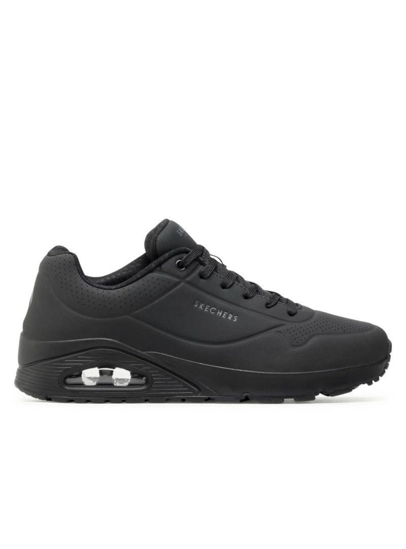 Skechers Męskie Sneakersy Uno Stand On Air 52458BBK Czarny | Sklep Monotox