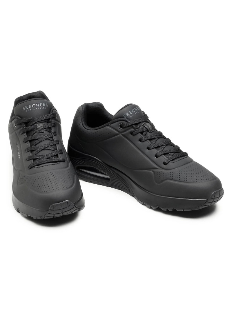 Skechers Męskie Sneakersy Uno Stand On Air 52458BBK Czarny | Sklep Monotox