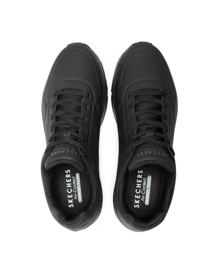 Skechers Męskie Sneakersy Uno Stand On Air 52458BBK Czarny | Sklep Monotox