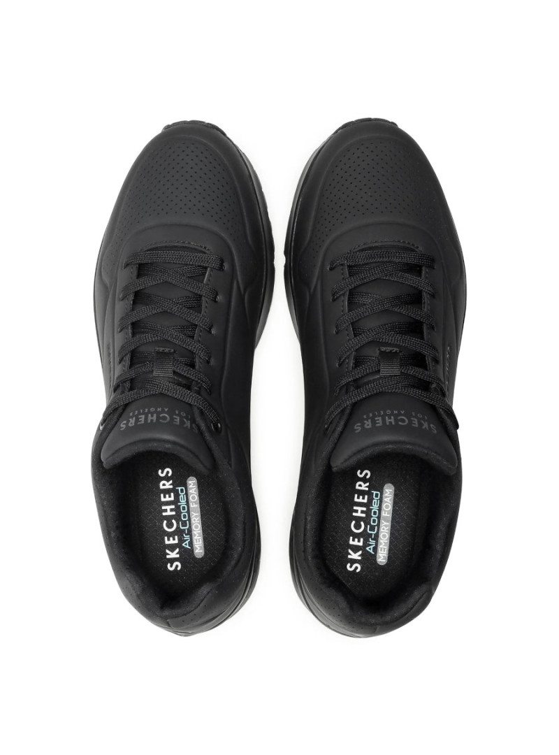 Skechers Męskie Sneakersy Uno Stand On Air 52458BBK Czarny | Sklep Monotox