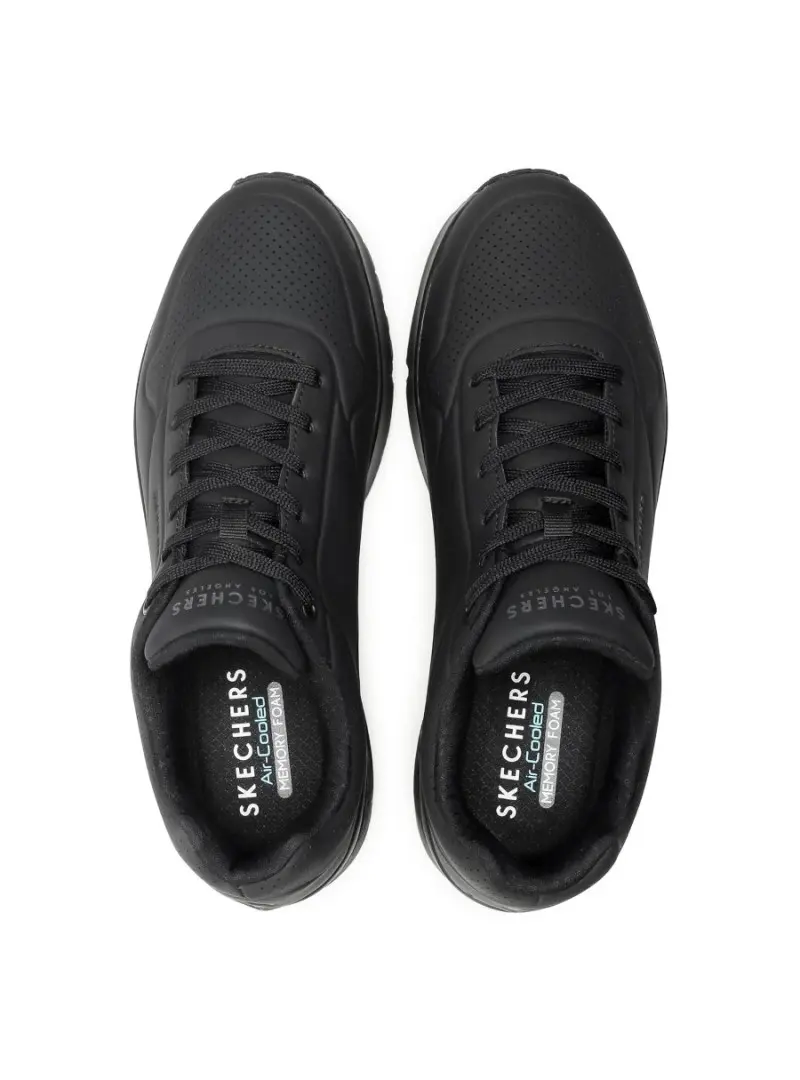 Skechers Męskie Sneakersy Uno Stand On Air 52458BBK Czarny | Sklep Monotox