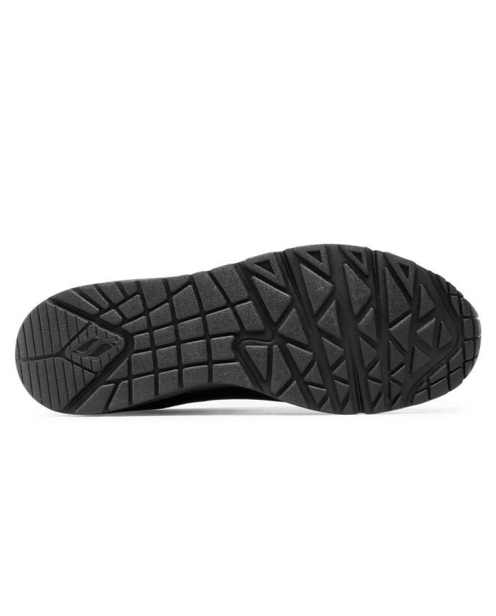 Skechers Męskie Sneakersy Uno Stand On Air 52458BBK Czarny | Sklep Monotox