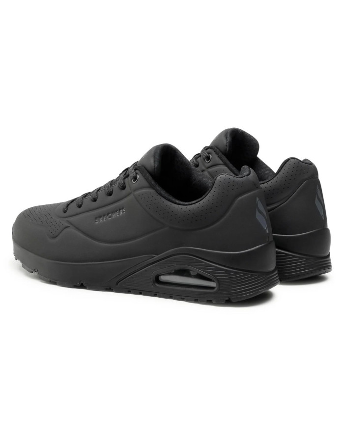 Skechers Męskie Sneakersy Uno Stand On Air 52458BBK Czarny | Sklep Monotox
