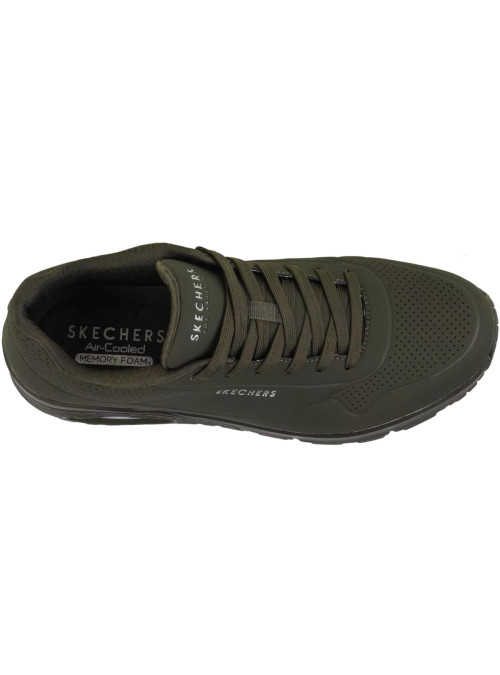 Skechers Męskie Sneakersy Uno Stand On Air 52458DKGR Dark Green | Sklep Monotox