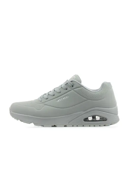 Skechers Męskie Sneakersy Uno Stand On Air 52458LTGY Light Grey | Sklep Monotox
