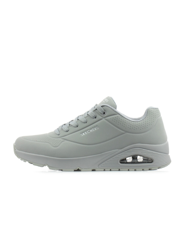 Skechers Męskie Sneakersy Uno Stand On Air 52458LTGY Light Grey | Sklep Monotox