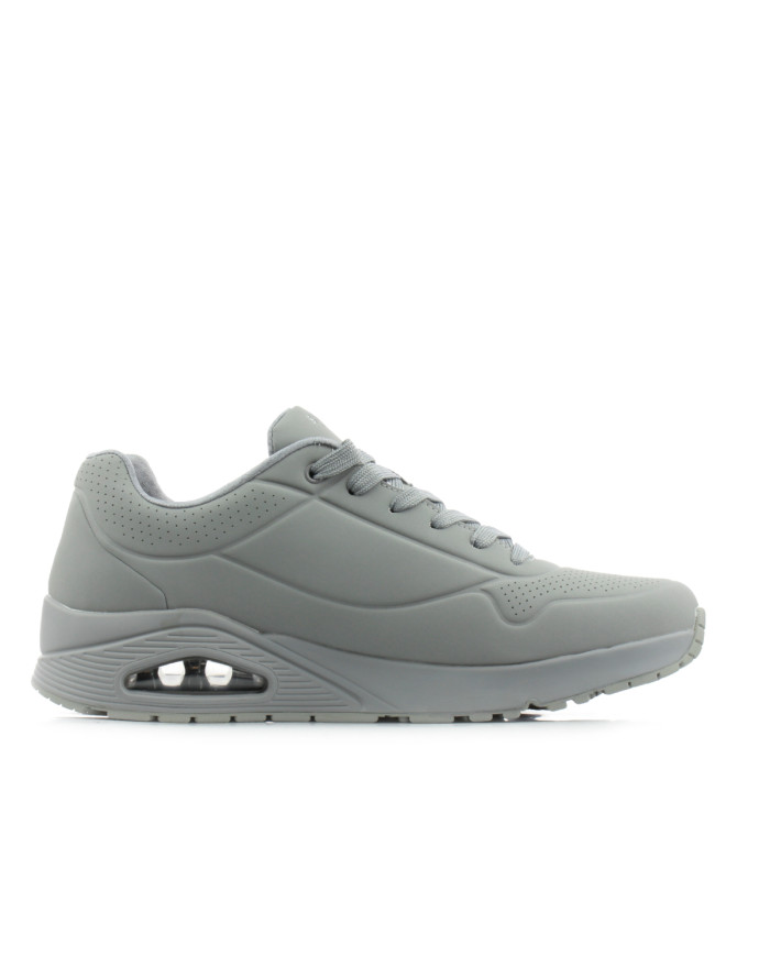 Skechers Męskie Sneakersy Uno Stand On Air 52458LTGY Light Grey | Sklep Monotox