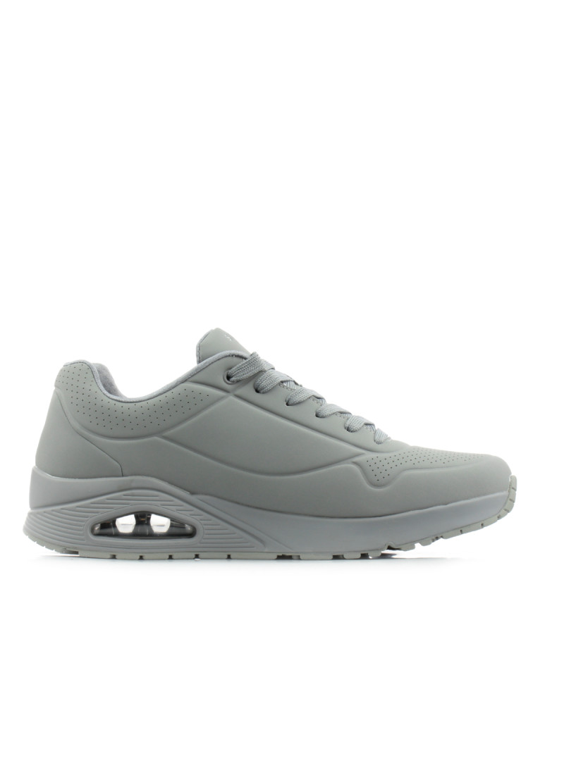 Skechers Męskie Sneakersy Uno Stand On Air 52458LTGY Light Grey | Sklep Monotox