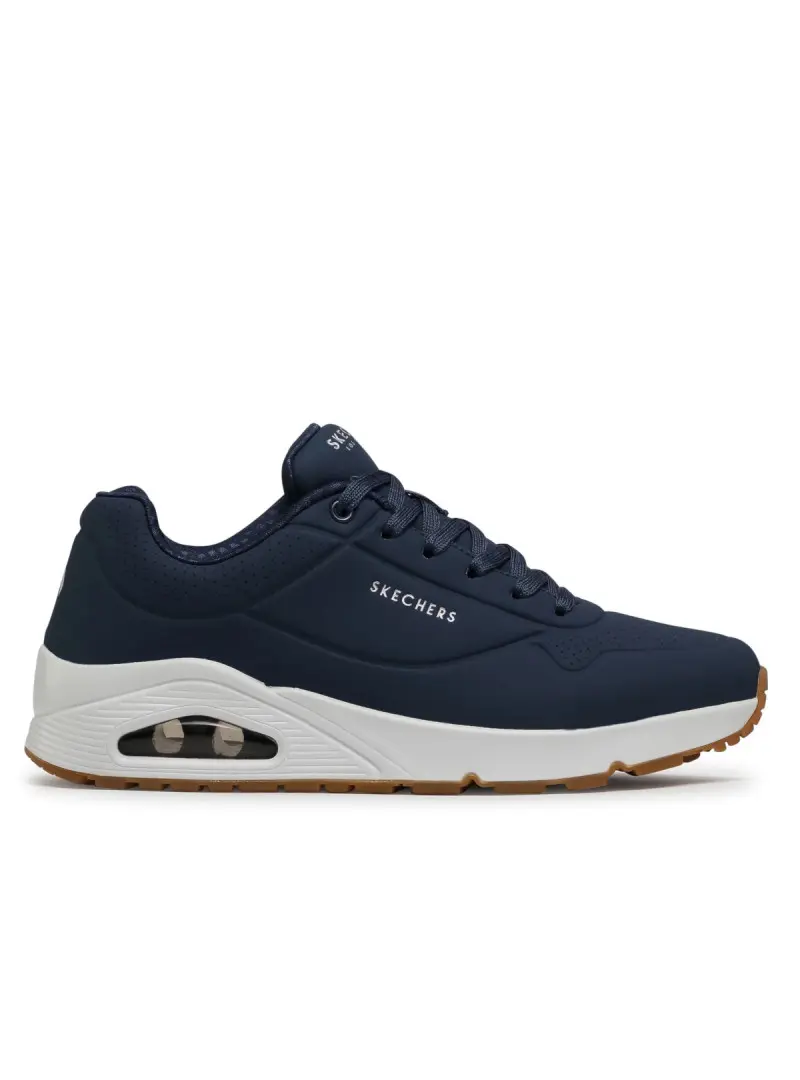 Skechers Męskie Sneakersy Uno Stand On Air 52458NVY Granatowy | Sklep Monotox