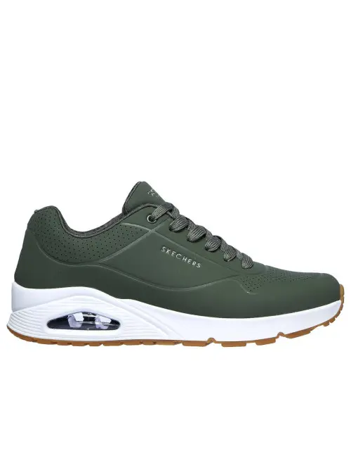 Skechers Męskie Sneakersy Uno Stand On Air 52458OLV Olive | Sklep Monotox