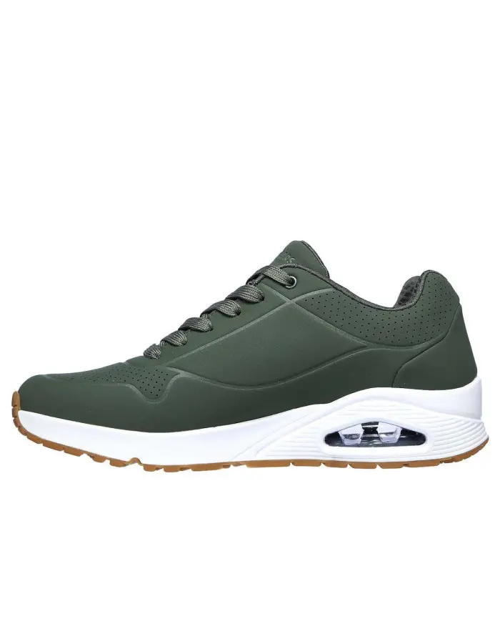 Skechers Męskie Sneakersy Uno Stand On Air 52458OLV Olive | Sklep Monotox