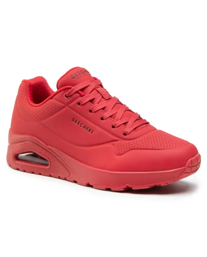 Skechers Męskie Sneakersy Uno Stand On Air 52458RED Czerwony | Sklep Monotox