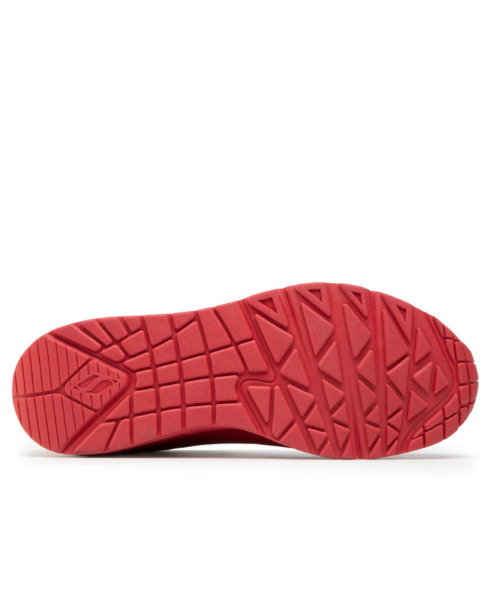 Skechers Męskie Sneakersy Uno Stand On Air 52458RED Czerwony | Sklep Monotox