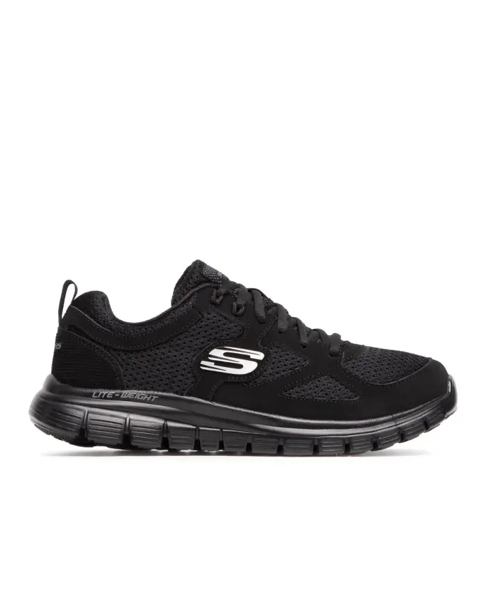 Skechers Męskie Sneakersy Burns Agoura 52635BBK Czarny | Sklep Monotox