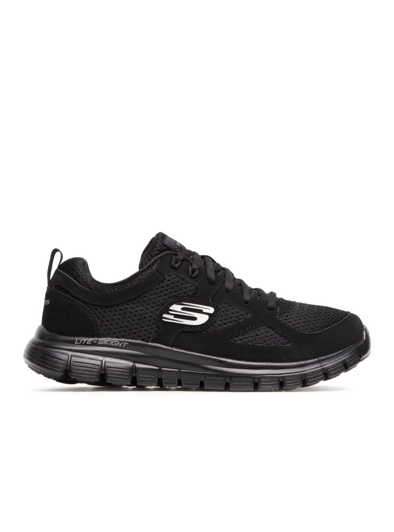 Skechers Męskie Sneakersy Burns Agoura 52635BBK Czarny | Sklep Monotox