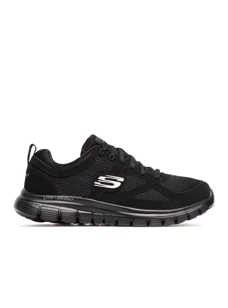 Skechers Męskie Sneakersy Burns Agoura 52635BBK Czarny | Sklep Monotox