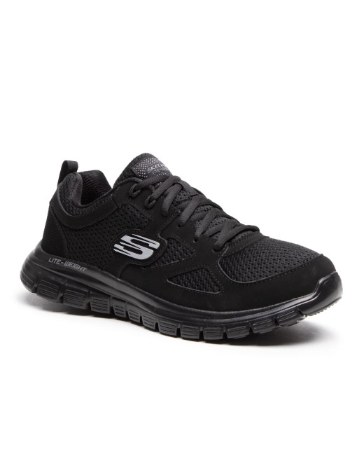 Skechers Męskie Sneakersy Burns Agoura 52635BBK Czarny | Sklep Monotox