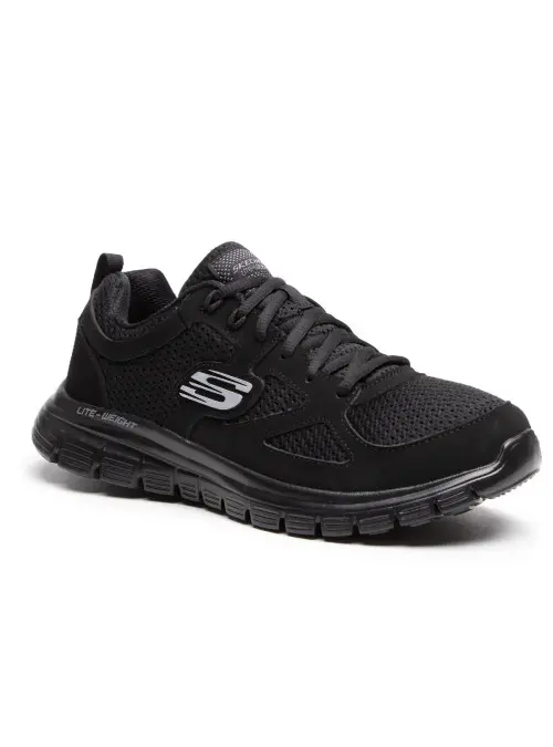 Skechers Męskie Sneakersy Burns Agoura 52635BBK Czarny | Sklep Monotox
