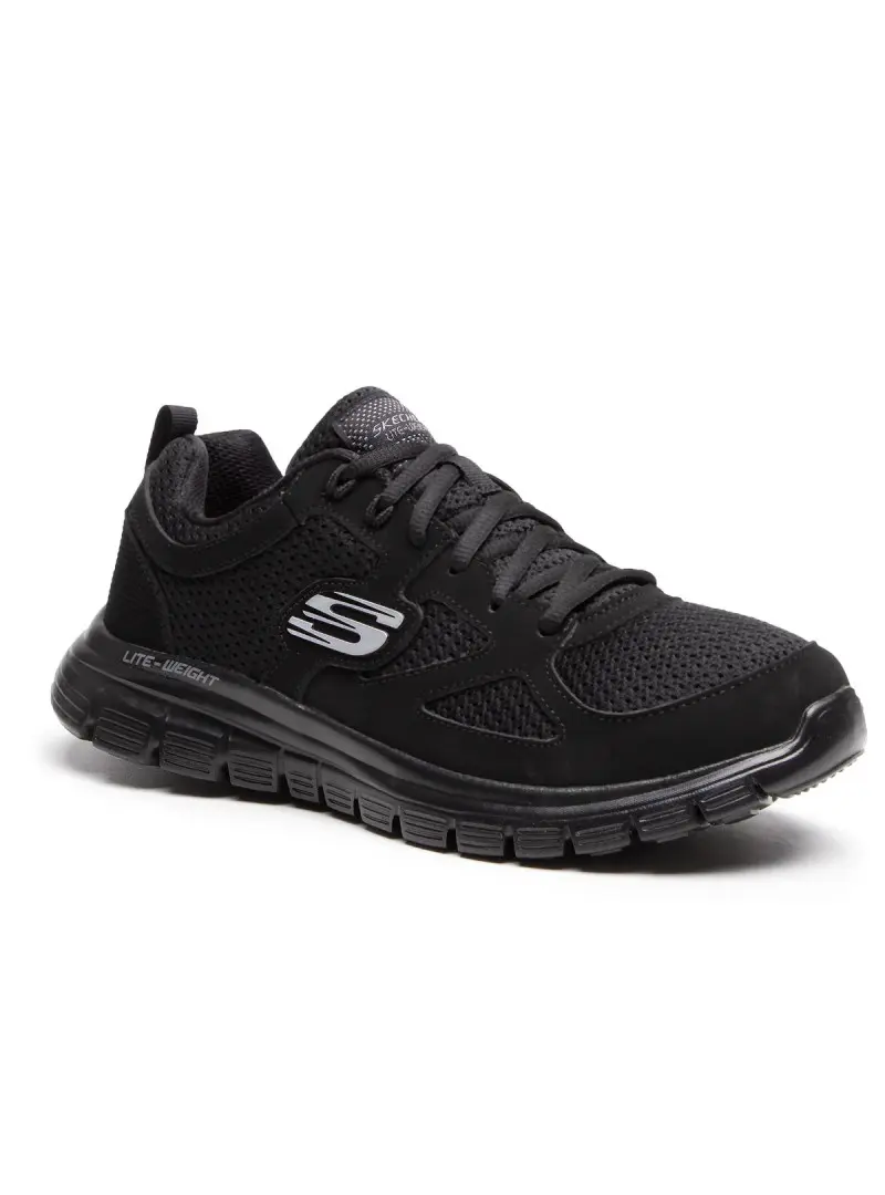 Skechers Męskie Sneakersy Burns Agoura 52635BBK Czarny | Sklep Monotox