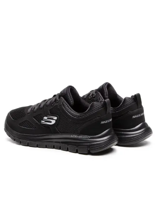 Skechers Męskie Sneakersy Burns Agoura 52635BBK Czarny | Sklep Monotox