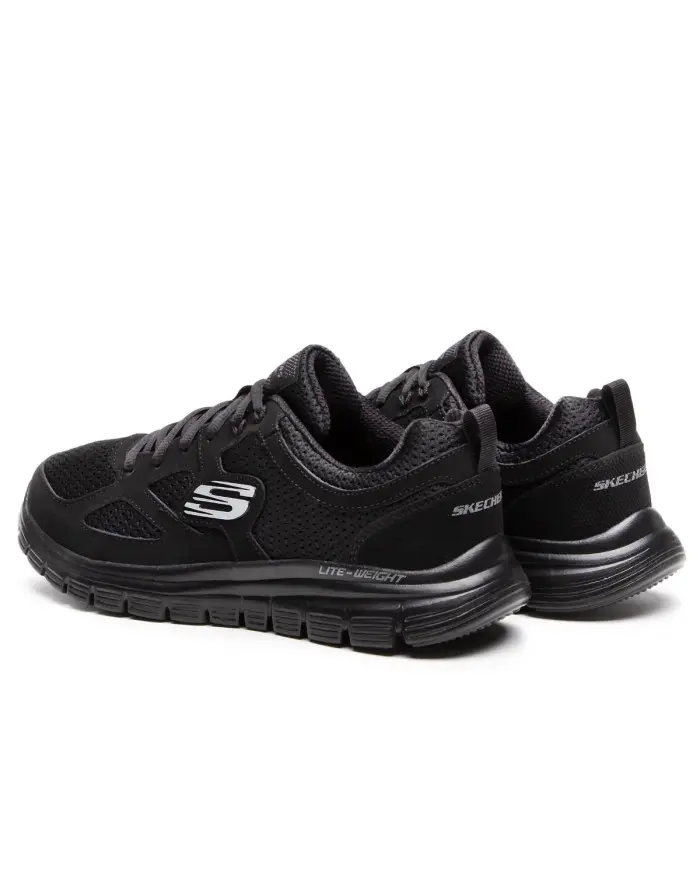Skechers Męskie Sneakersy Burns Agoura 52635BBK Czarny | Sklep Monotox