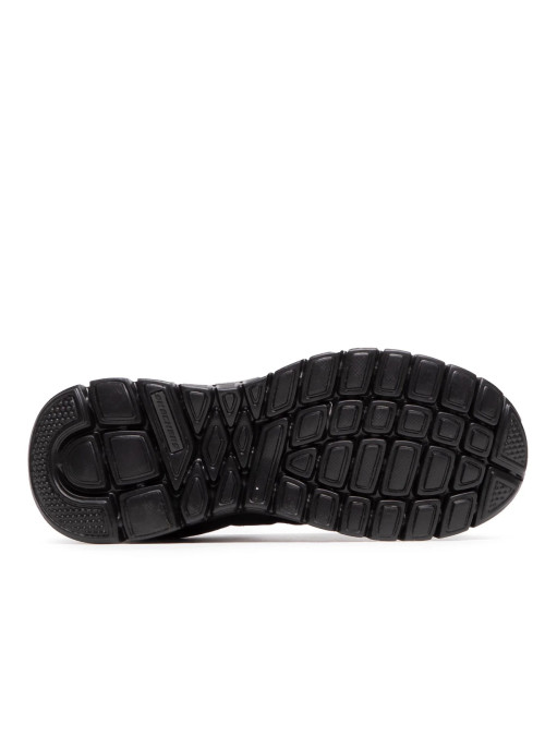 Skechers Męskie Sneakersy Burns Agoura 52635BBK Czarny | Sklep Monotox