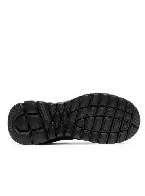 Skechers Męskie Sneakersy Burns Agoura 52635BBK Czarny | Sklep Monotox