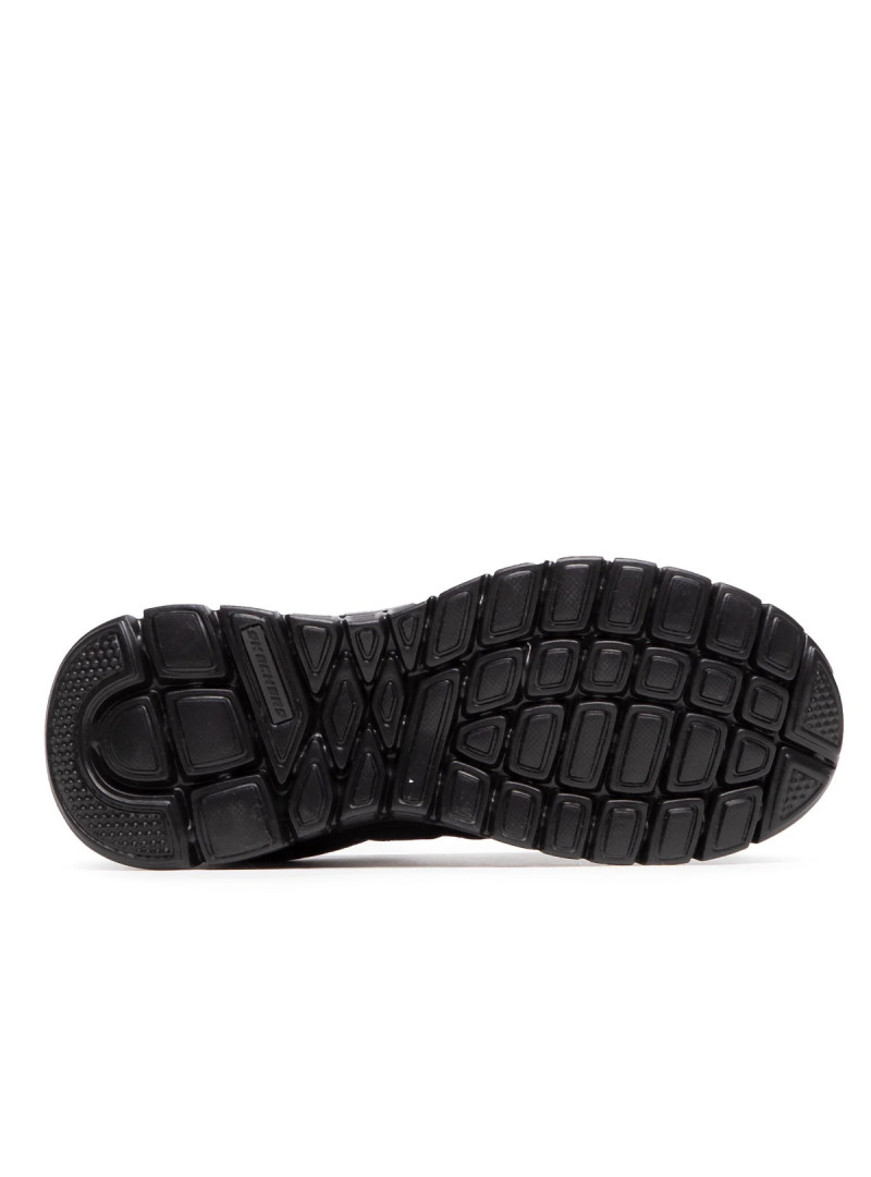 Skechers Męskie Sneakersy Burns Agoura 52635BBK Czarny | Sklep Monotox