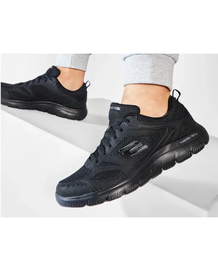 Skechers Męskie Sneakersy Summits South Rim 52812BBK Czarny | Sklep Monotox