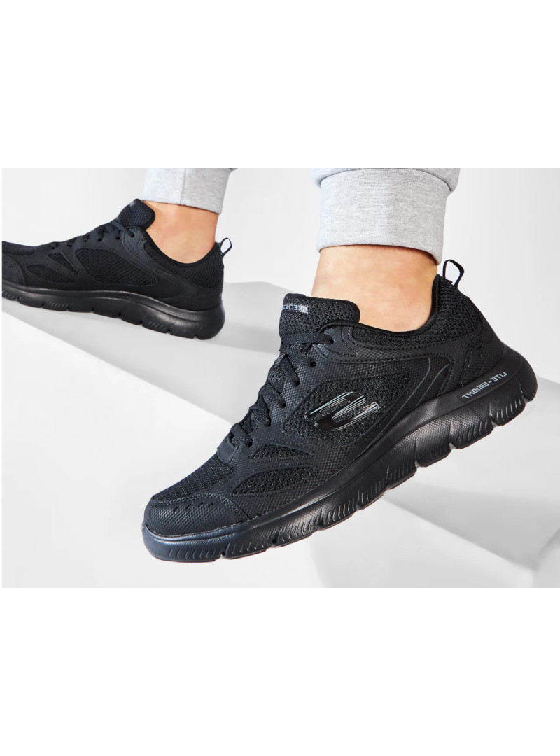 Skechers Męskie Sneakersy Summits South Rim 52812BBK Czarny | Sklep Monotox