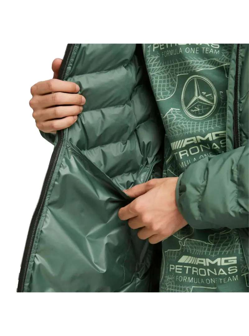 Puma Męska Kurtka Mapf1 Mt7 Ecolite Down Jkt 53489904 Zielony | Sklep Monotox