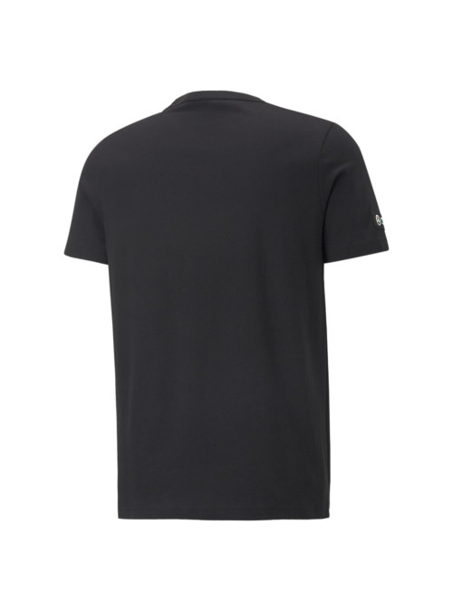 Puma Męski T-shirt Koszulka Mapf1 Logo Tee Puma B 53491701 Czarny | Sklep Monotox