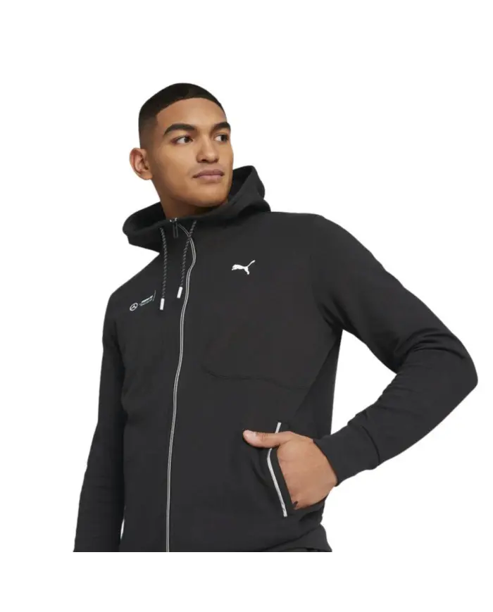 Puma Męska Bluza Mapf1 Hooded Sweat Jkt 53846001 Czarny | Sklep Monotox