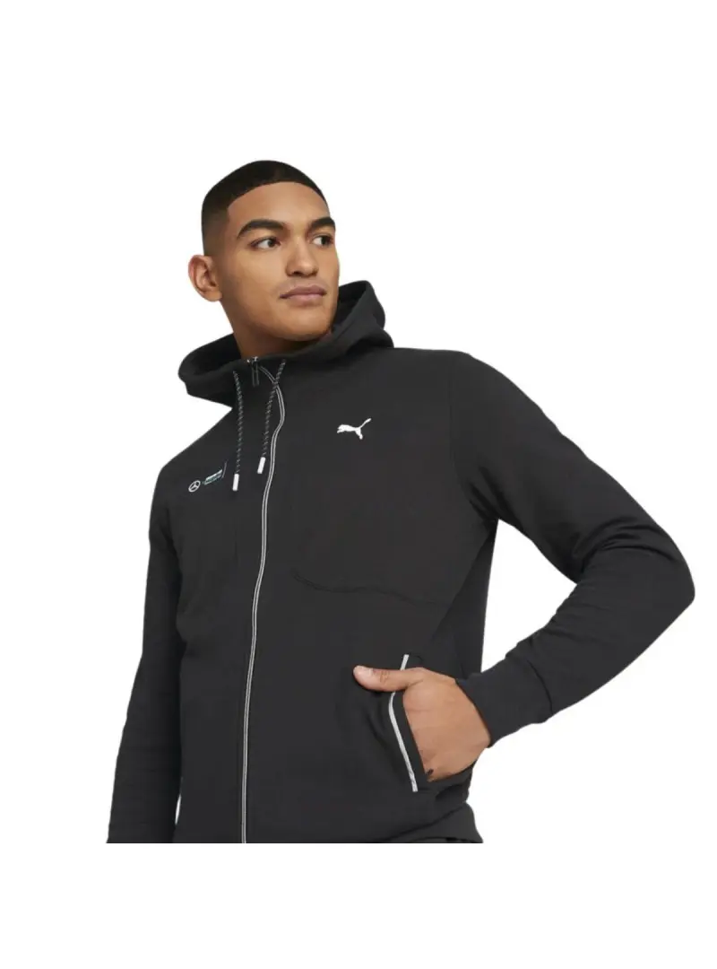 Puma Męska Bluza Mapf1 Hooded Sweat Jkt 53846001 Czarny | Sklep Monotox